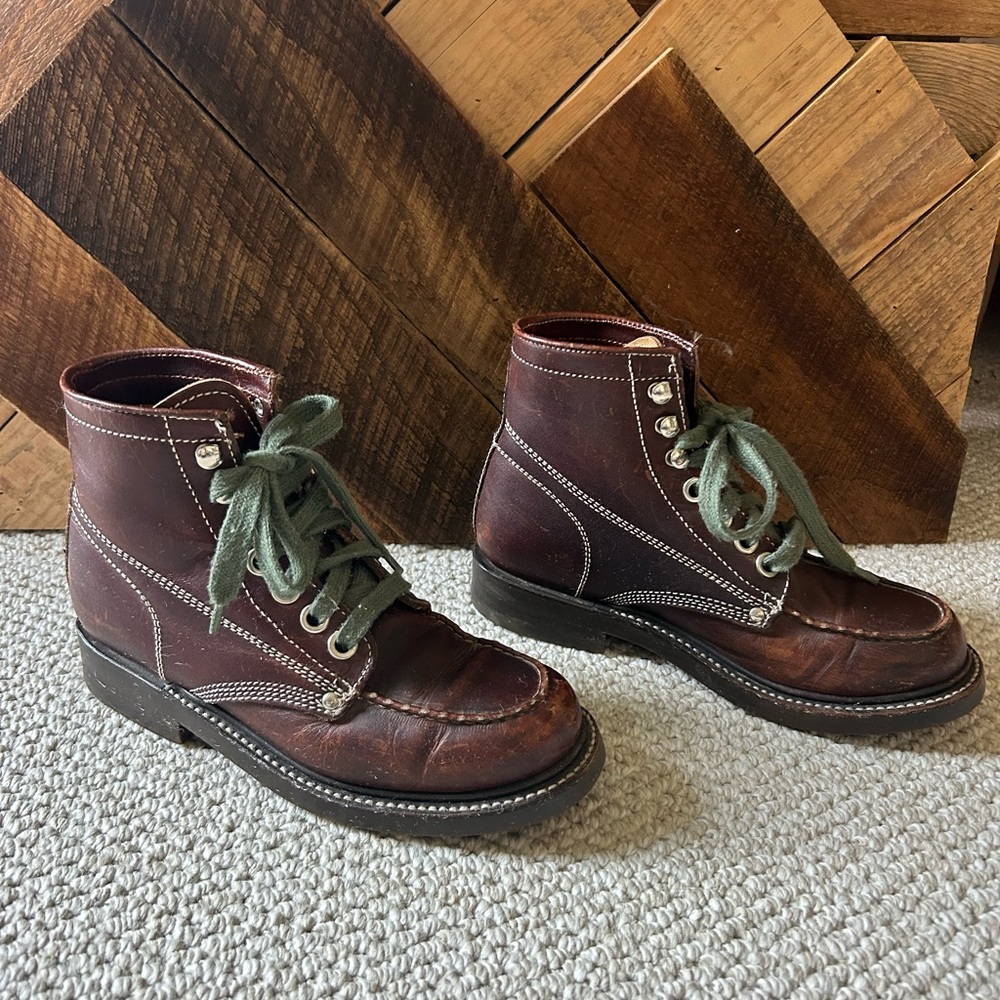 J.Crew original workboots 2000s excellent vintage- VERY RARE SIZE 7.5